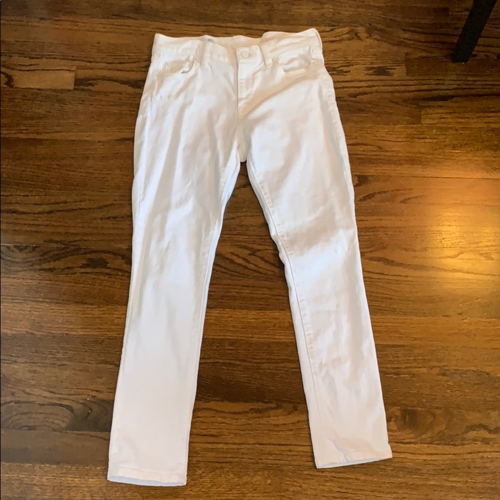 Gap white jeans